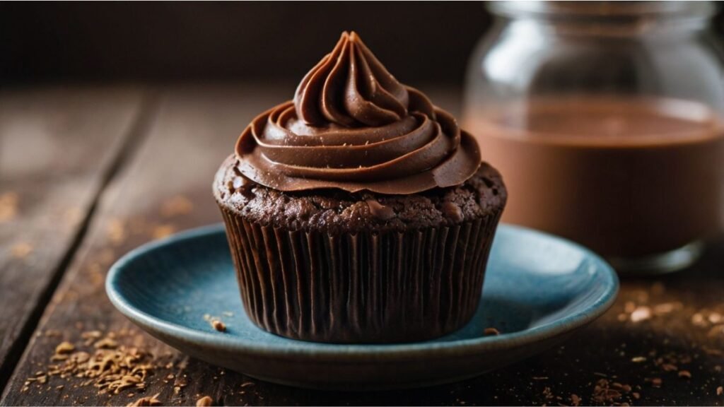 Cupcake de Chocolate com Whey Protein